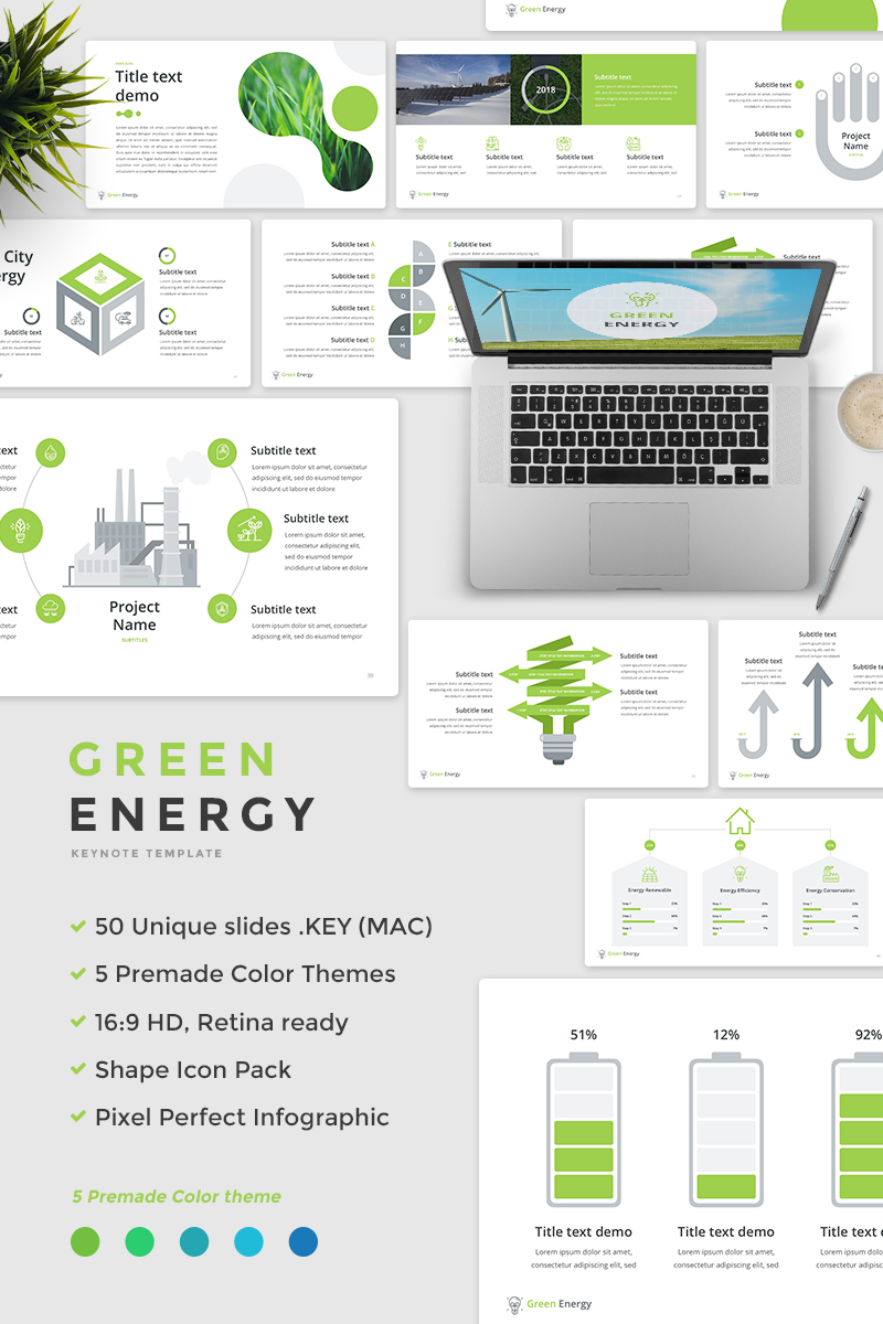 Green Energy - Keynote template