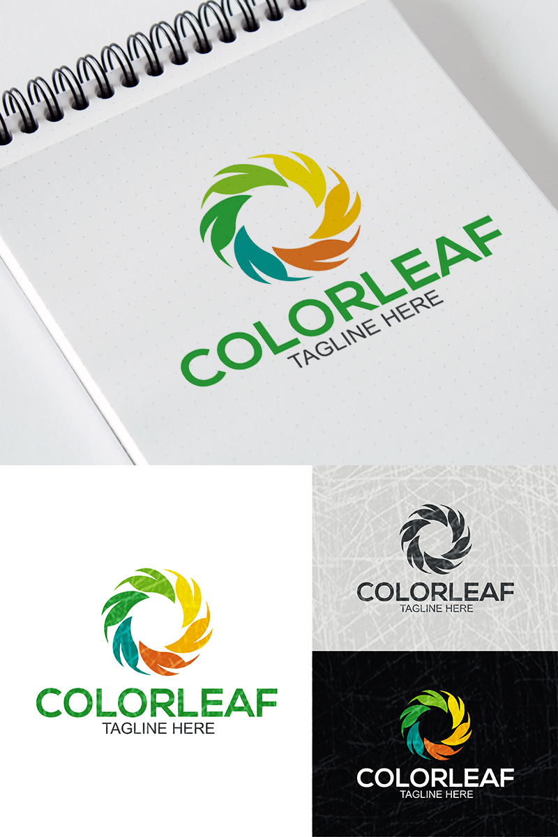 Color Leaf - Logo Template