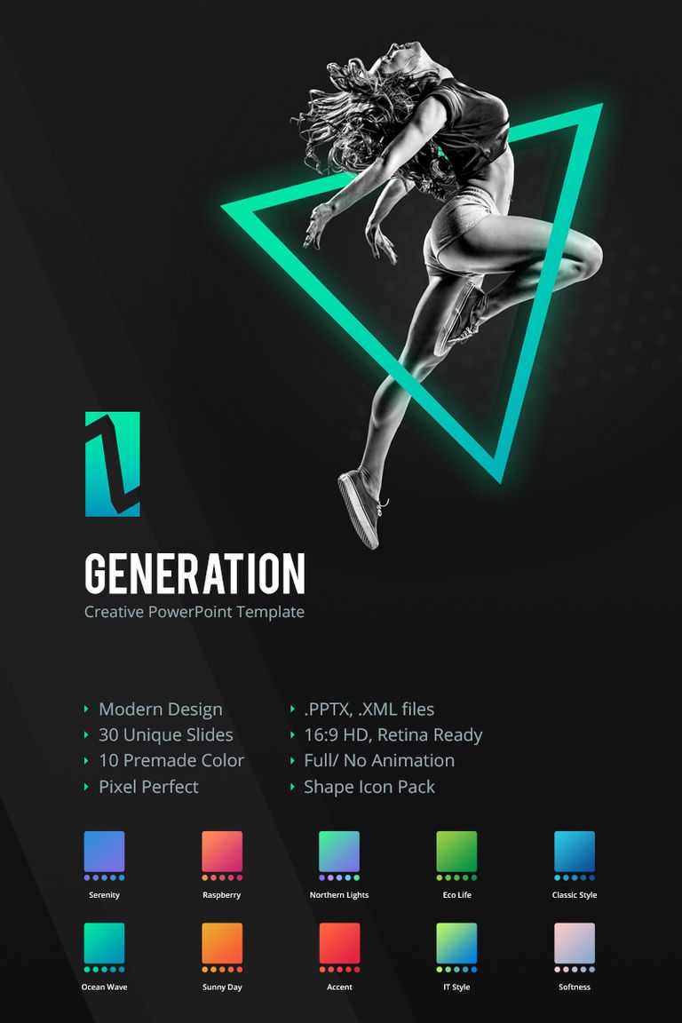 Z Generation - Creative PowerPoint template