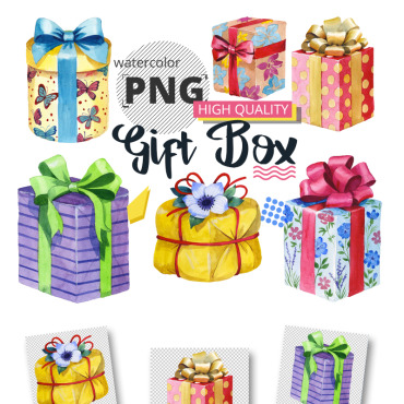 Box Gift Illustrations Templates 65913