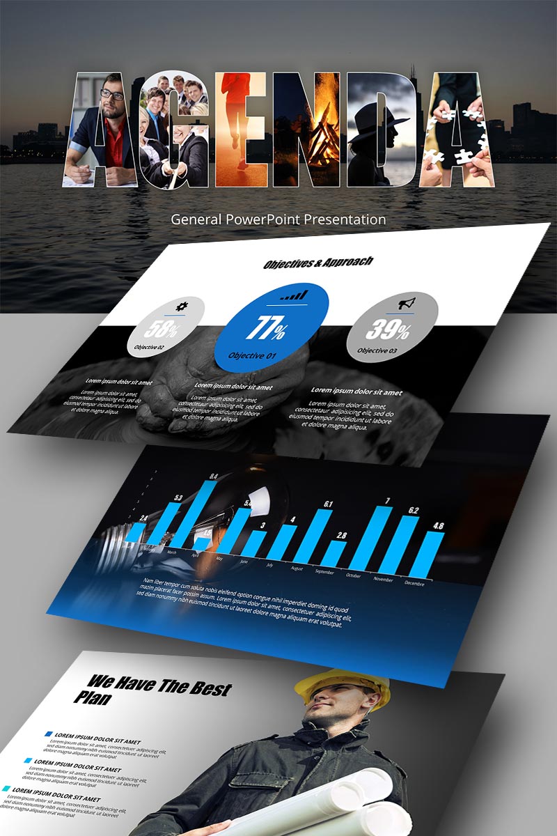 Agenda PowerPoint template