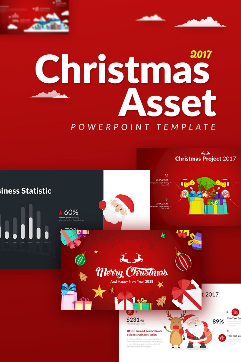 Christmas Asset PowerPoint template