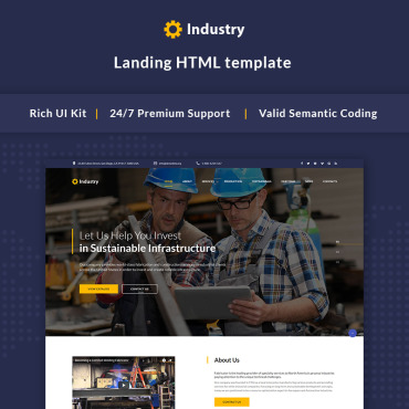 Research Investment Landing Page Templates 66005