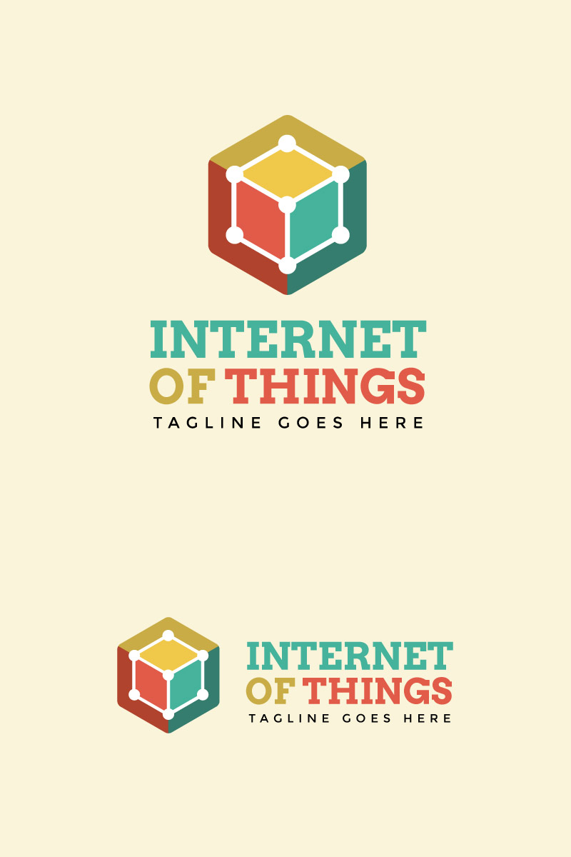 Internet Of Things Logo Template