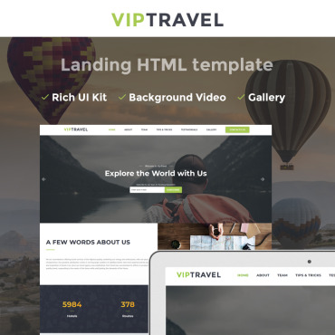 Travel Agency Landing Page Templates 66021