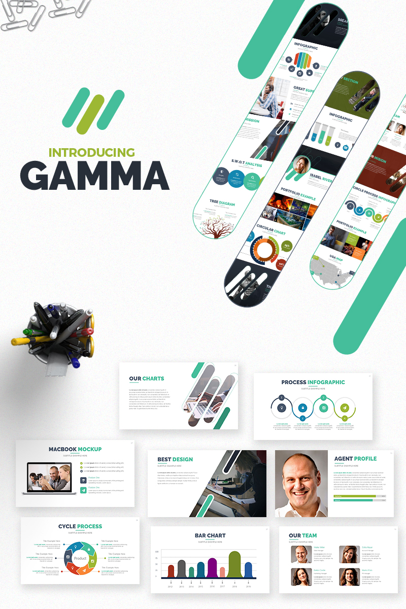 Gamma PowerPoint template