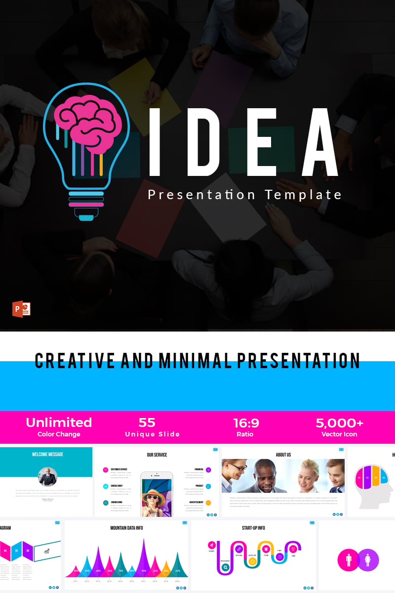 IDEA PowerPoint template