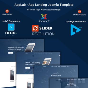 Landing Page Joomla Templates 66101