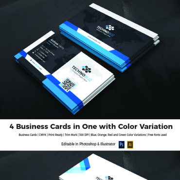 Card Stationary Corporate Identity 66104