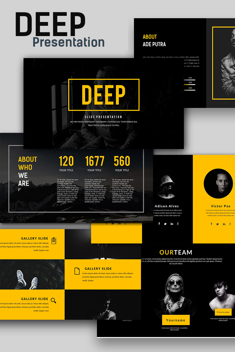 Deep Creative - - Keynote template