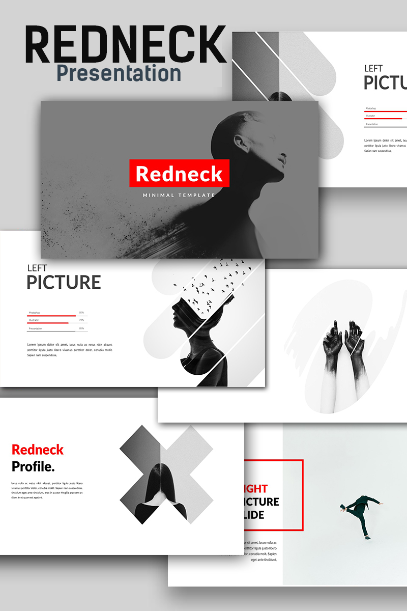 Redneck Creative Minimal PowerPoint template