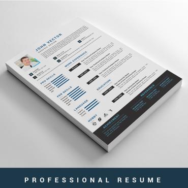 Business Clean Resume Templates 66161