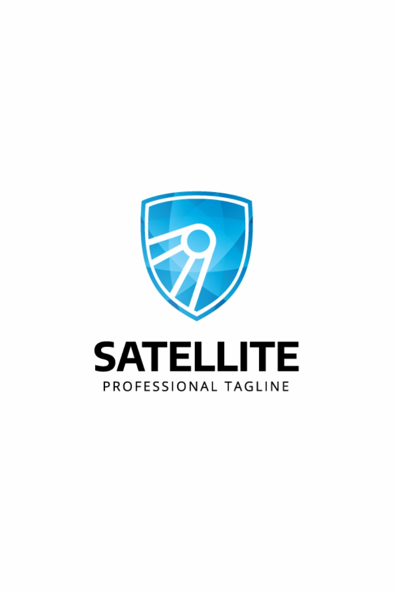 Satellite Logo Template