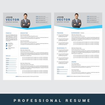 Business Clean Resume Templates 66190