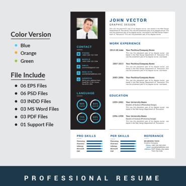 Business Clean Resume Templates 66202