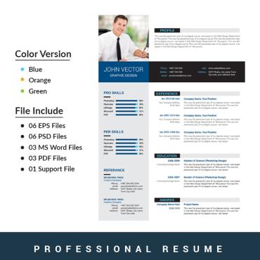 Business Clean Resume Templates 66203