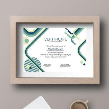 Business It Certificate Templates 66205