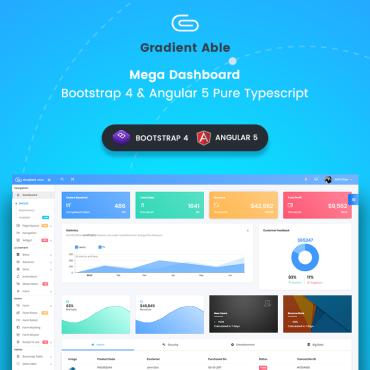 Backend Bootstrap4 Admin Templates 66231