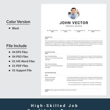 Business Clean Resume Templates 66311