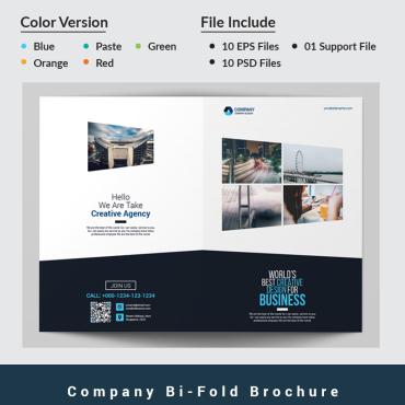 Agency Bi-fold Corporate Identity 66313