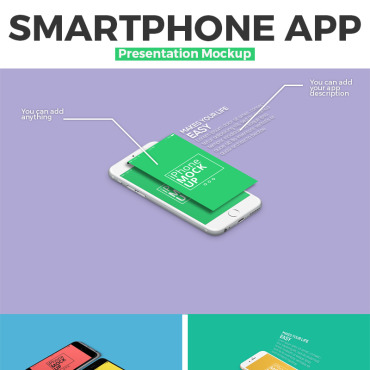 Smartphone App Product Mockups 66317