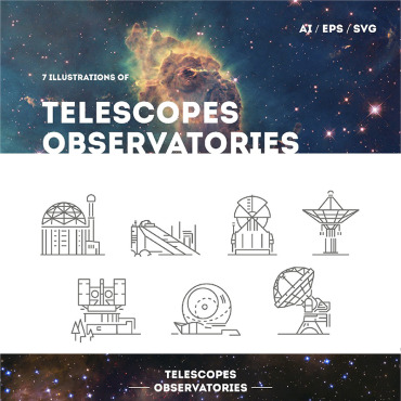 Observatories Detector Logo Templates 66318