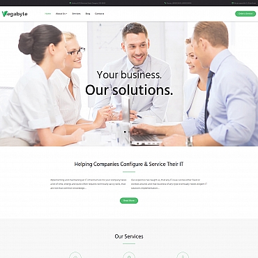 Consult Consulting Moto CMS 3 Templates 66366