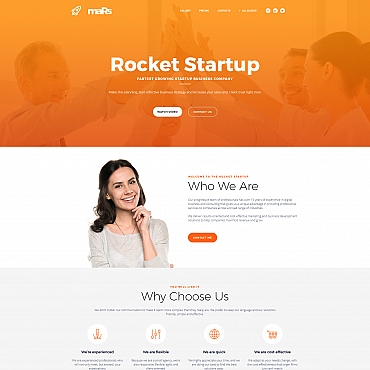 Project Business Landing Page Templates 66369