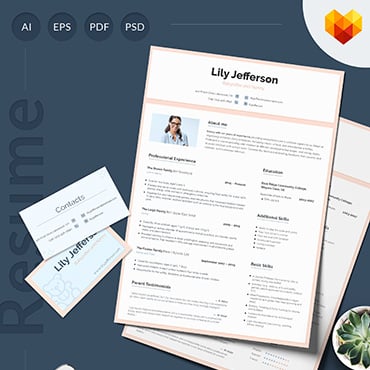 Kids Kiddy Resume Templates 66441