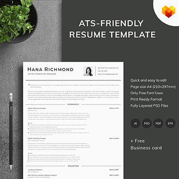 Marketing Online Resume Templates 66451