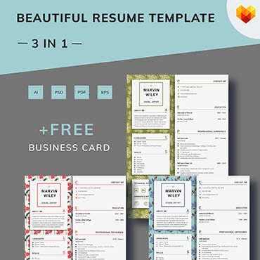 Artist Paint Resume Templates 66453