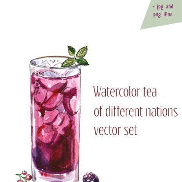 Vector Tea Illustrations Templates 66927