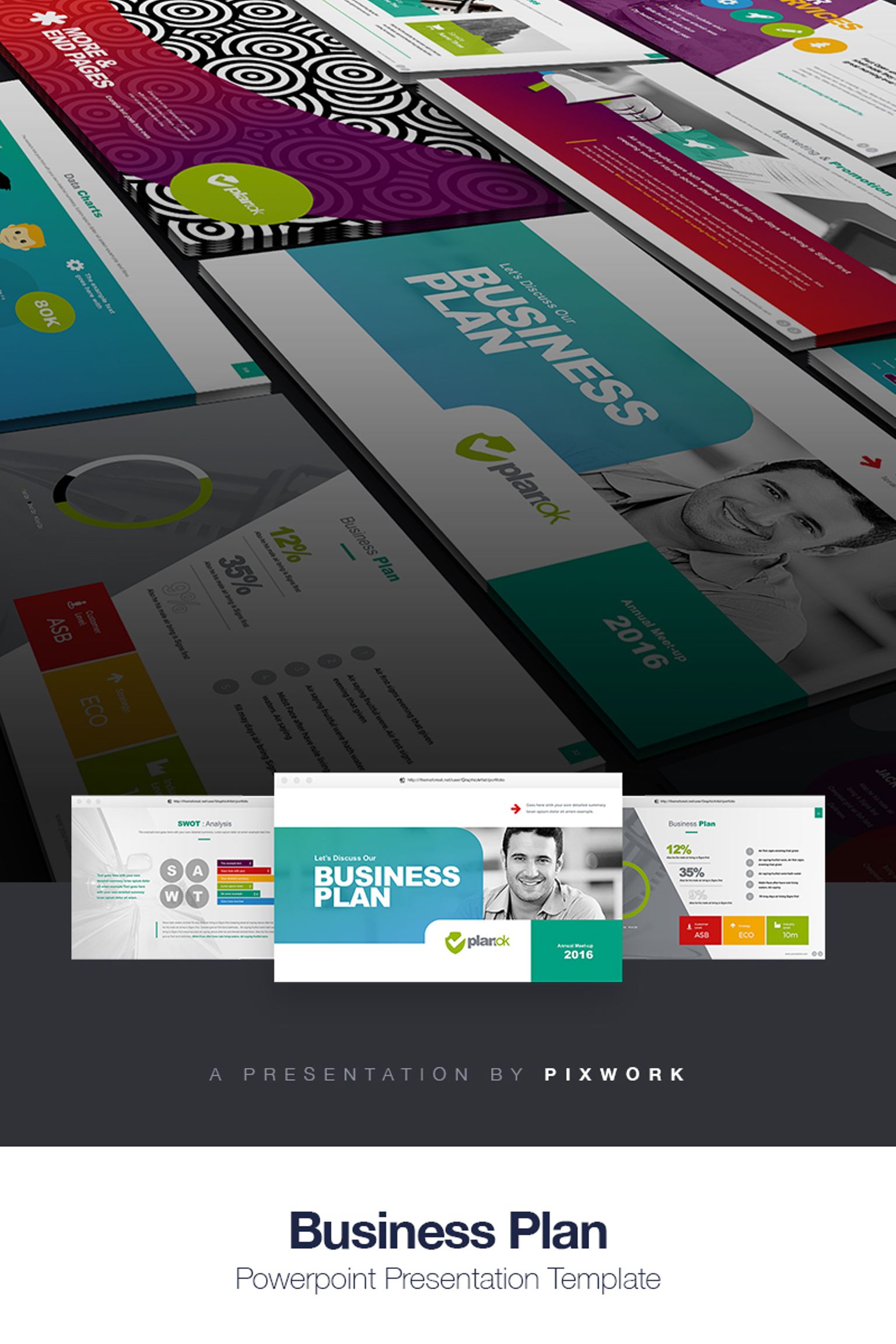 Business Plan PowerPoint template