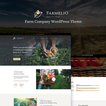 Agriculture Fruit WordPress Themes 67001