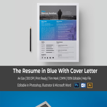 A4 Business Resume Templates 67069