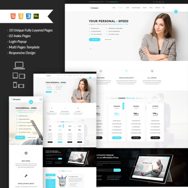 Corporate Data Muse Templates 67075