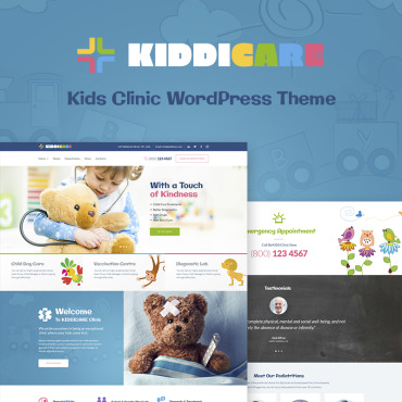 Clinic Children WordPress Themes 67076