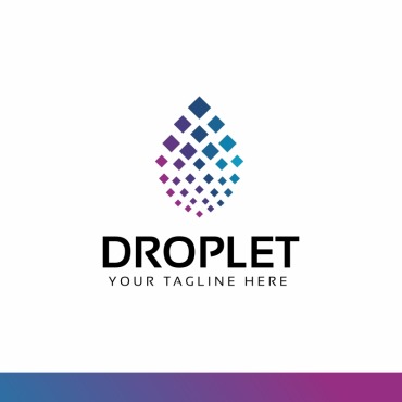 Clean Droplet Logo Templates 67095