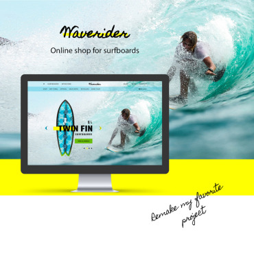 Shop Surf PSD Templates 67118