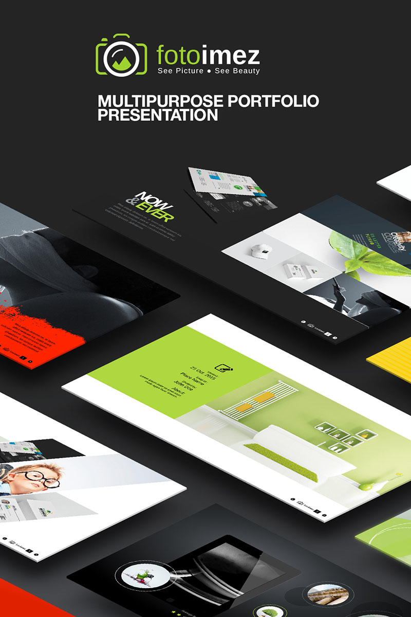 FotoImez | Portfolio Photography & Product Showcase PowerPoint template