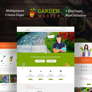 Farmer Florist WordPress Themes 67136