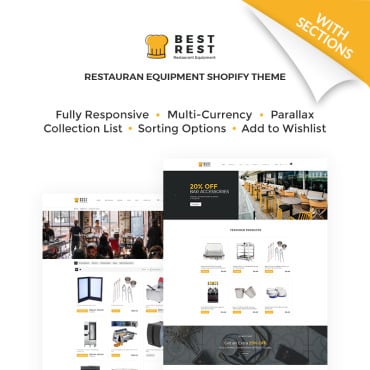 Restaurant Equipment Shopify Themes 67152