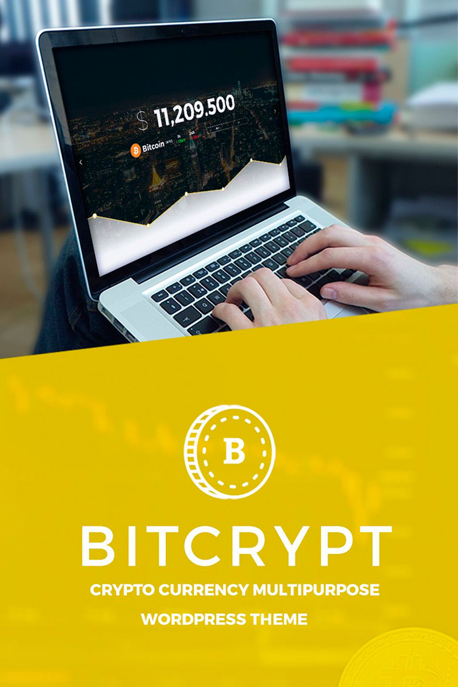 Bitcrypt - Bitcoin & Cryptocurrency Theme