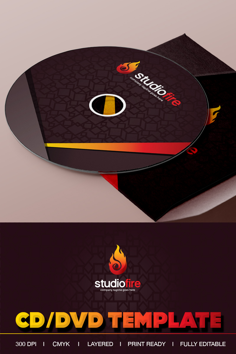 CD / DVD Album Cover Design - Corporate Identity Template