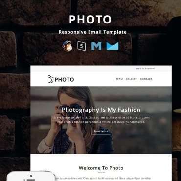 Photography Agency Newsletter Templates 67228