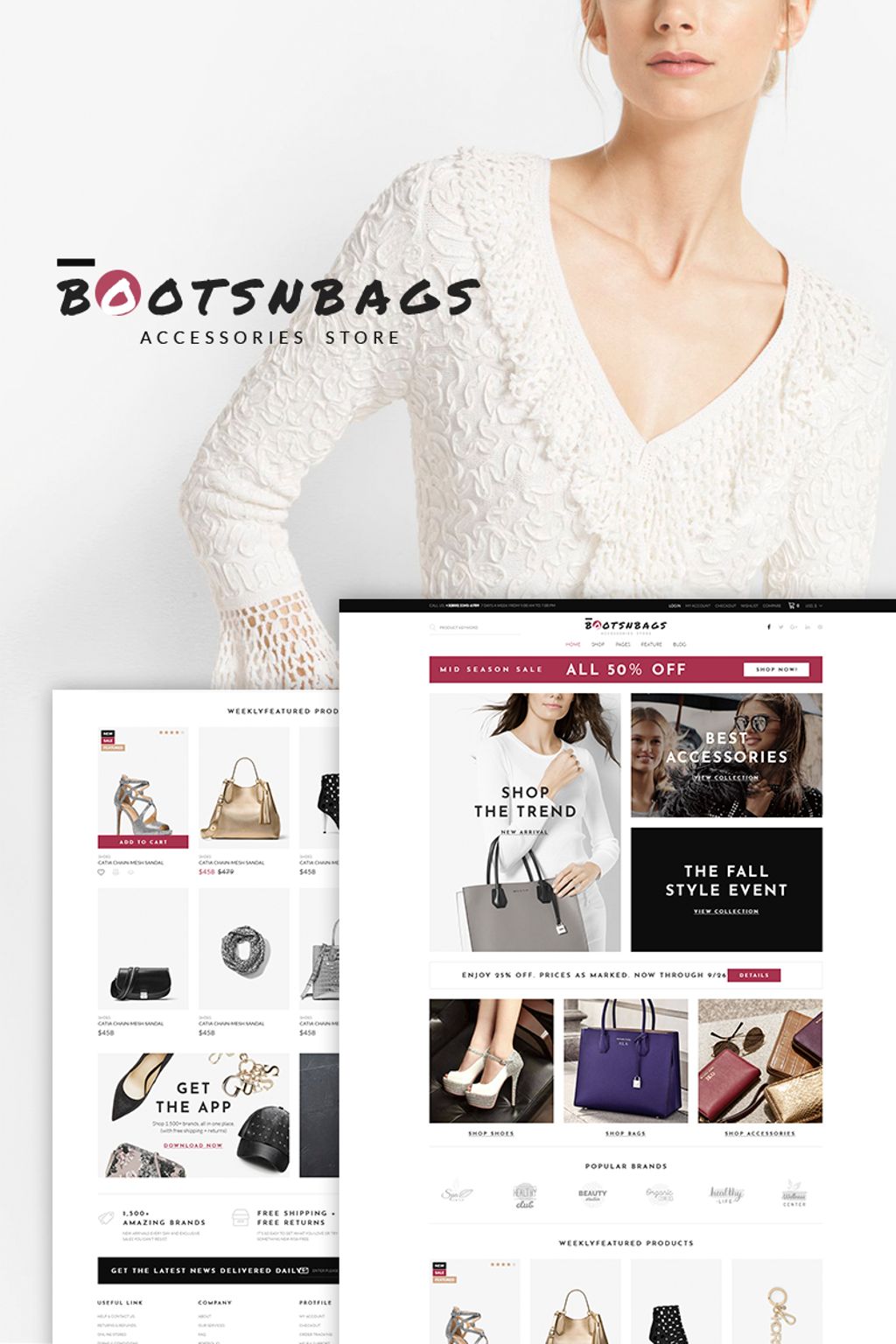 BootsnBags - Accessories Store WooCommerce Theme