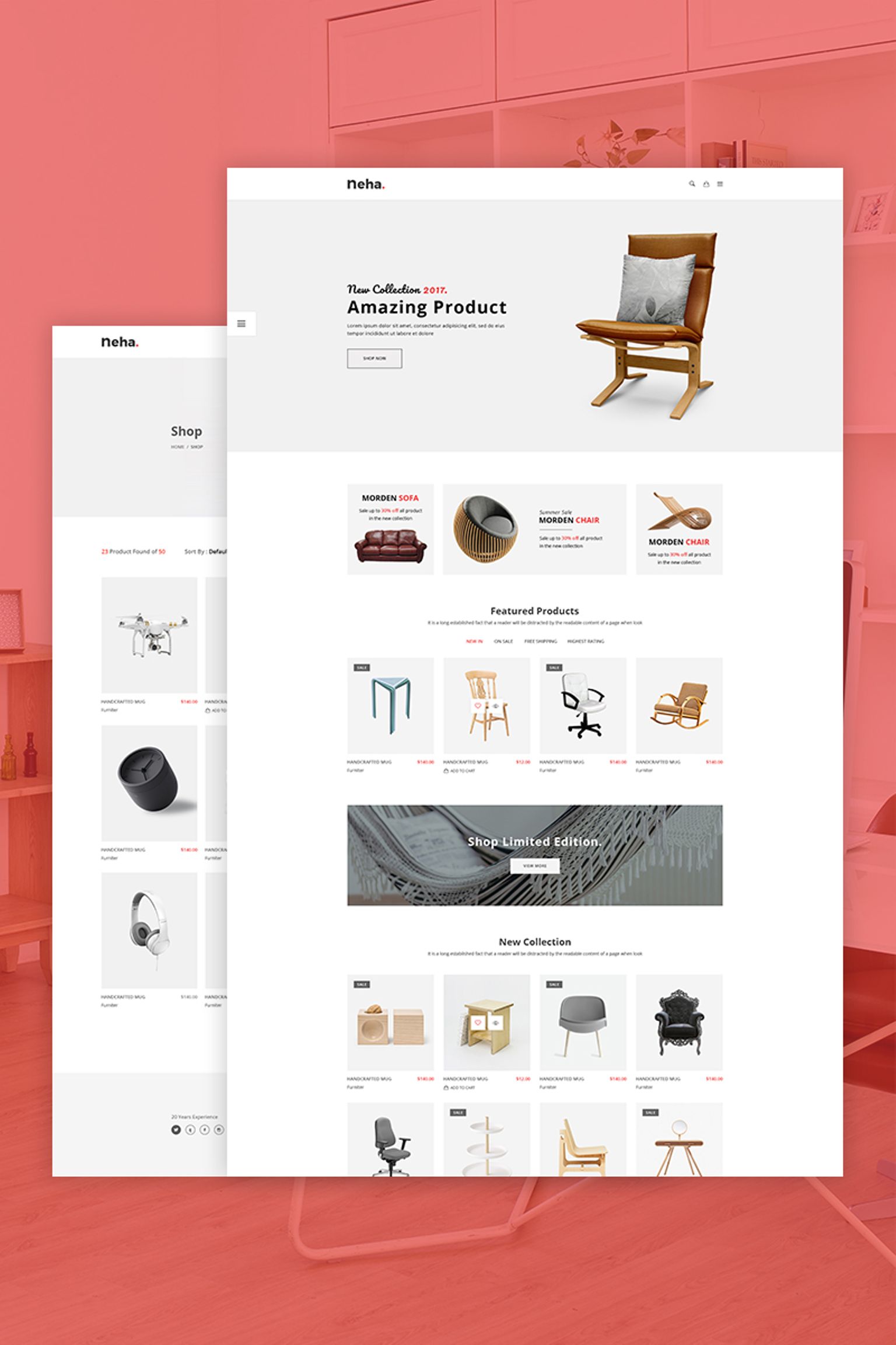 Neha - Multipurpose eCommerce Website Template