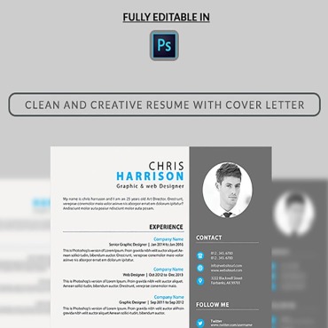 Application Clean Resume Templates 67277