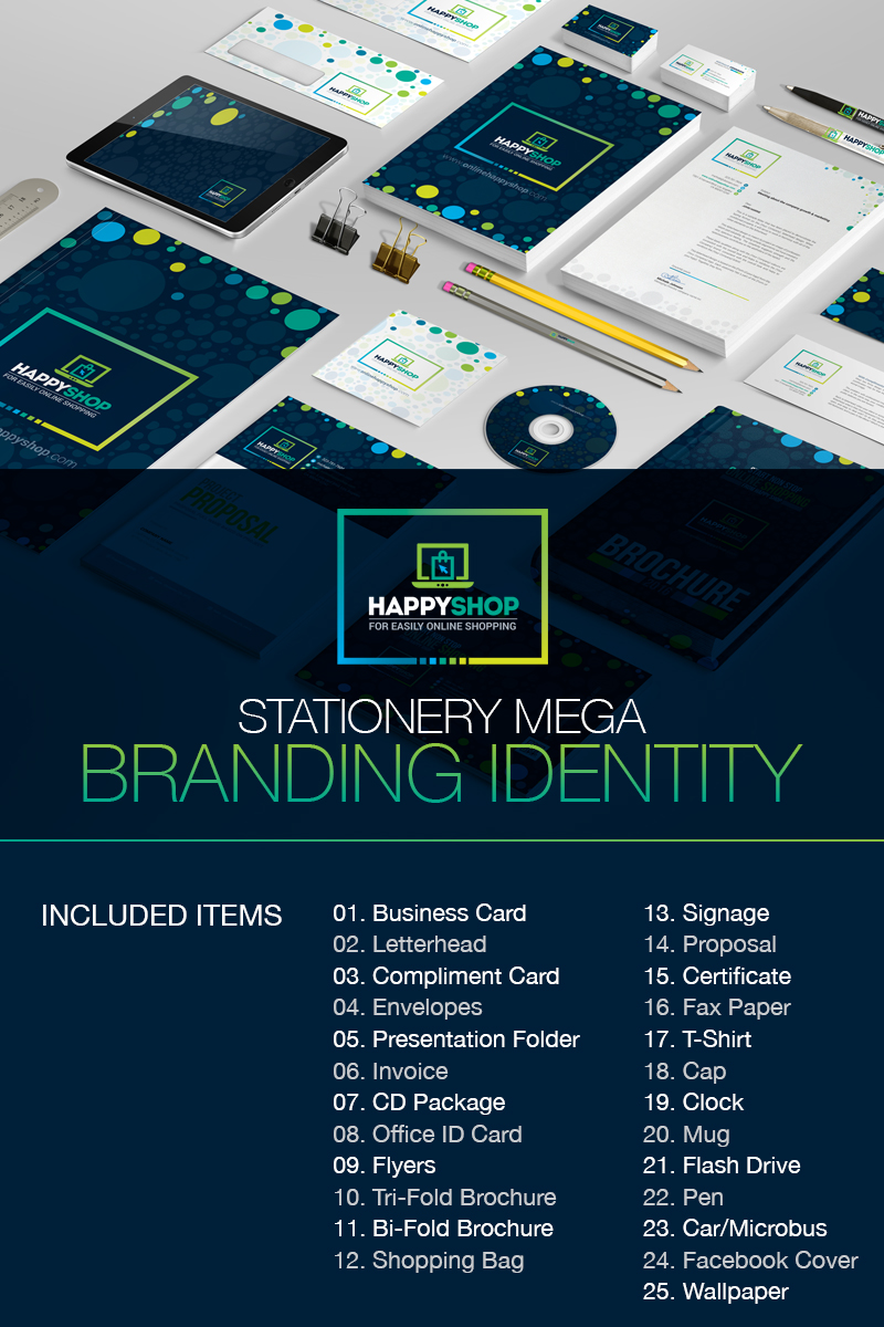 Business Mega Branding Bundle for E-Commerce or Online Shop