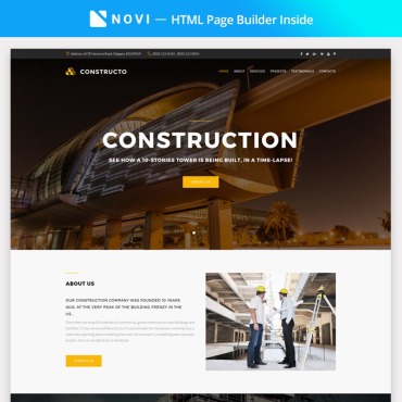 House Repair Landing Page Templates 67292